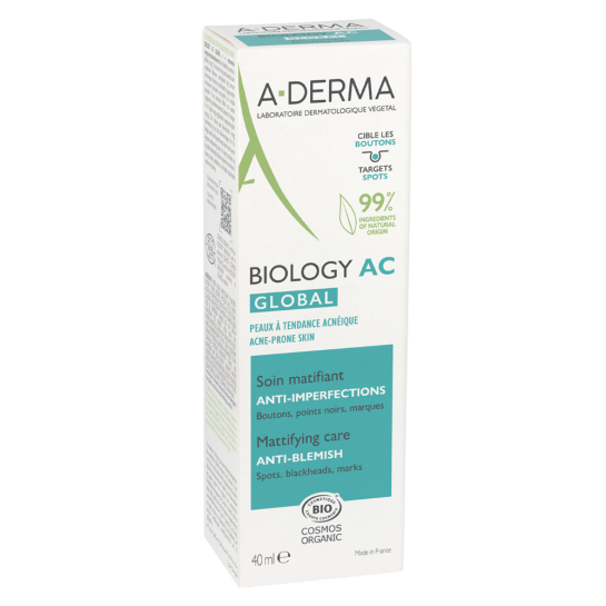 A-DERMA Biology AC crema matifianta anti-imperfectiune x 40 ml