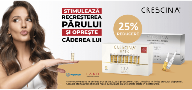 Crescine - 25% Reducere