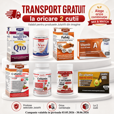 Jutavit - Transport gratuit la 2 cutii