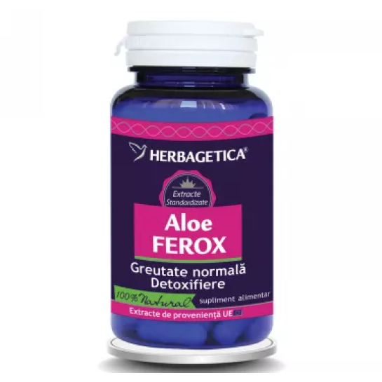 Herbagetica Aloe ferox x 30 capsule