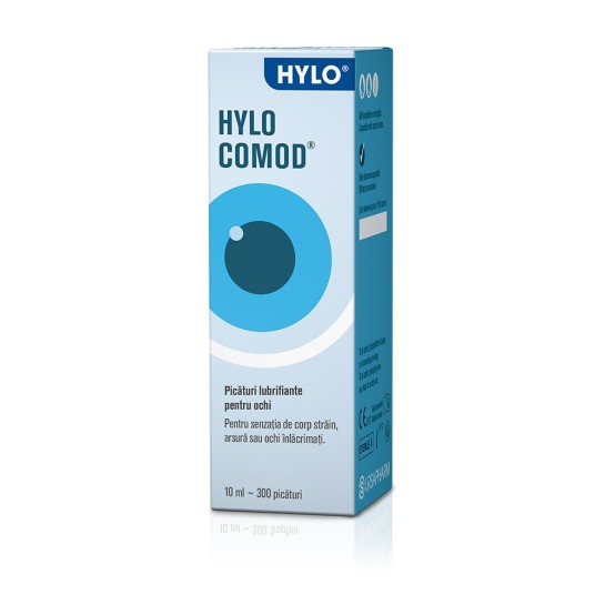 Hylo-comod picaturi oftalmologice x10 ml