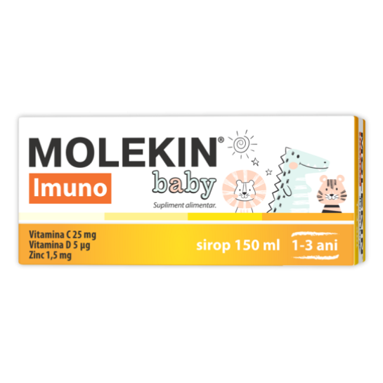 Molekin Imuno Baby sirop 1-3 ani x 150 ml