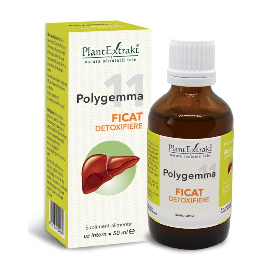 Polygemma 11 - Ficat detoxifiere x 50 ml