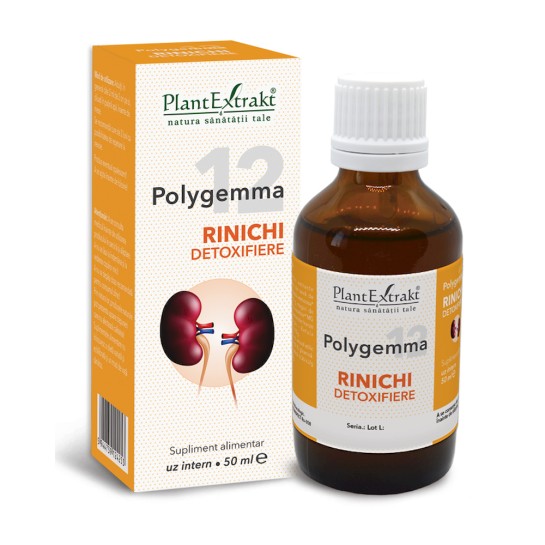 Polygemma 12 - Rinichi detoxifiere x 50 ml