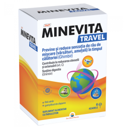 Minevita Travel x 6 acadele