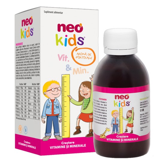 Neo Kids Crestere sirop x 150 ml
