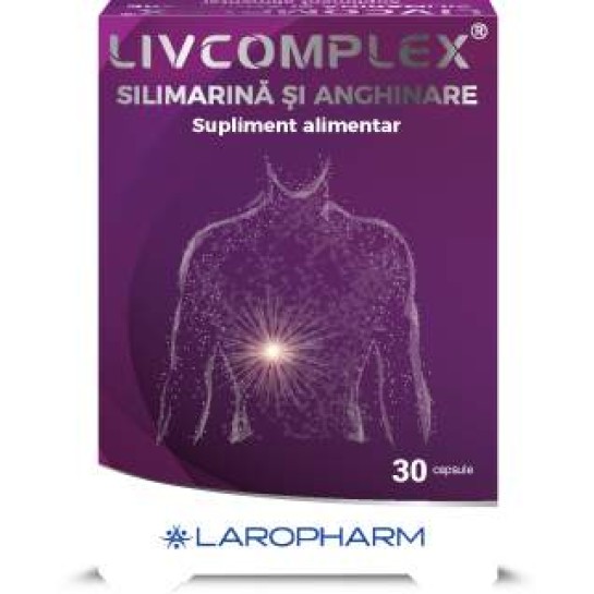 Liv complex cu Silimarina si Anghinare 30 capsule