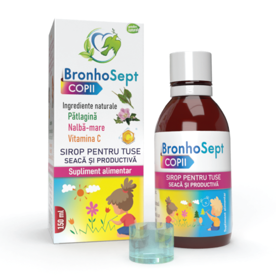 Bronhosept Sirop Tuse Copii x 150ml Justin Pharma