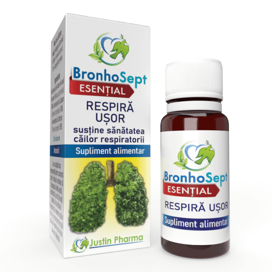 Bronchosept Esential Respira Usor x 10 ml Justin Pharma