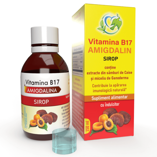 Vitamina B17 Amigdalina sirop x 150 ml Justin Pharma