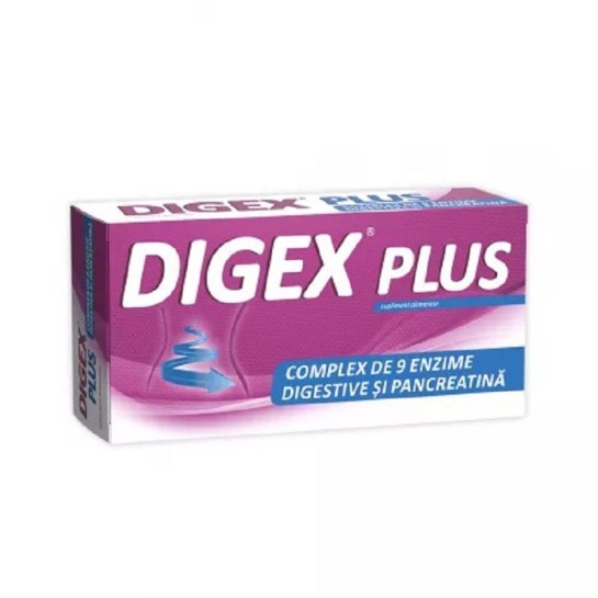 Digex Plus x 20 comprimate filmate gastrorezistente