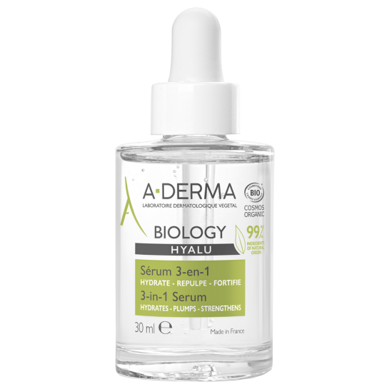 A-derma Biology Hyalu serum 3 in 1 x 30 ml