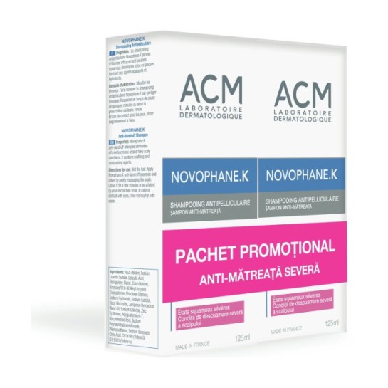ACM Novophane Pachet Promo Anti-matreata severa 2x125ml