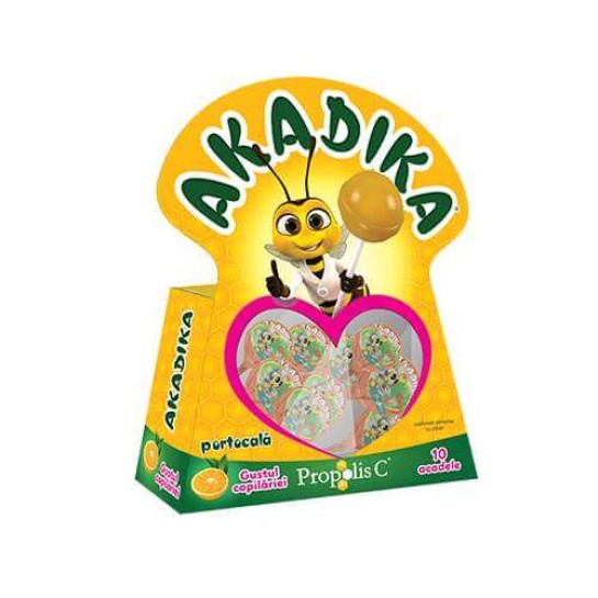 Akadika Propolis C Portocale x 10 acadele