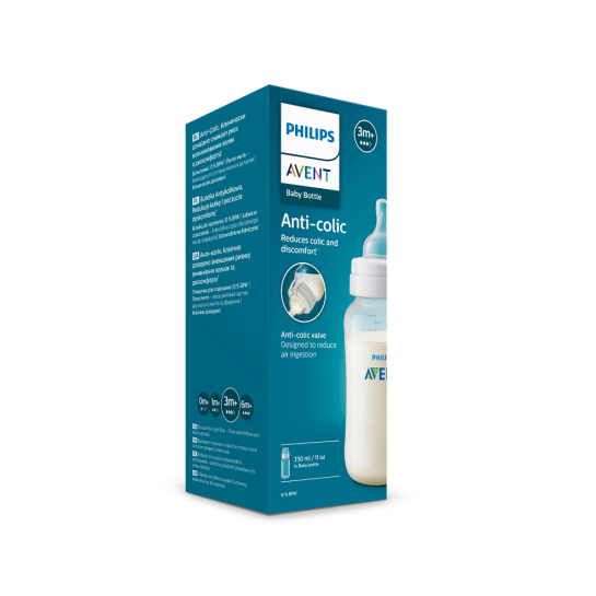 Avent Biberon Anticolici x 330ml 3+m SCY106/01