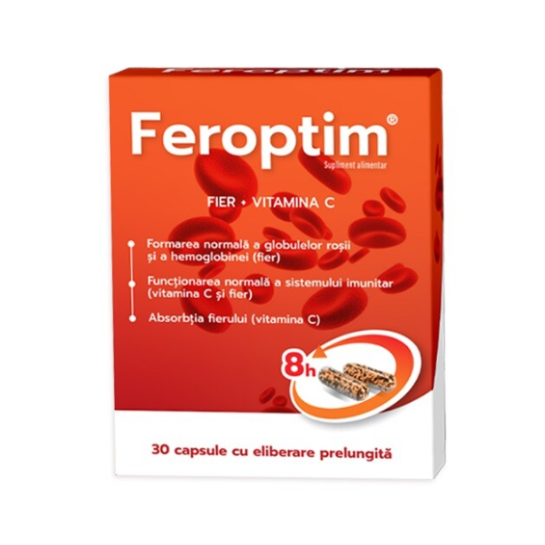 Feroptim x 30 capsule cu eliberare prelungita