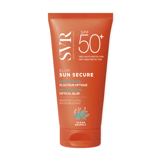 SVR Sun Secure Blur Sans Parfum crema spuma fara parfum SPF50 x 50 ml