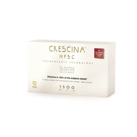 Crescina HFSC Transdermic Complete Treatament 1300 Man 10+10 fiole