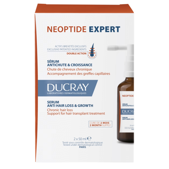 Ducray Neoptide Expert ser anti-cadere si crestere 2 flacoane x 50 ml