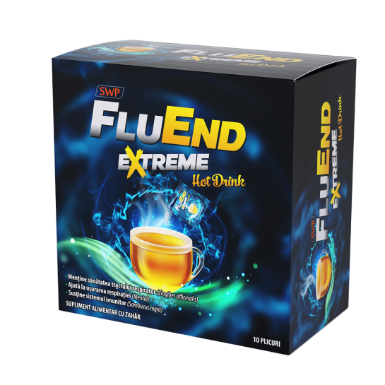 Fluend Extreme Hot Drink x 10 plicuri