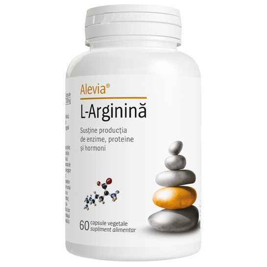 ALEVIA L-arginina 1000 mg x 60 capsule vegetale