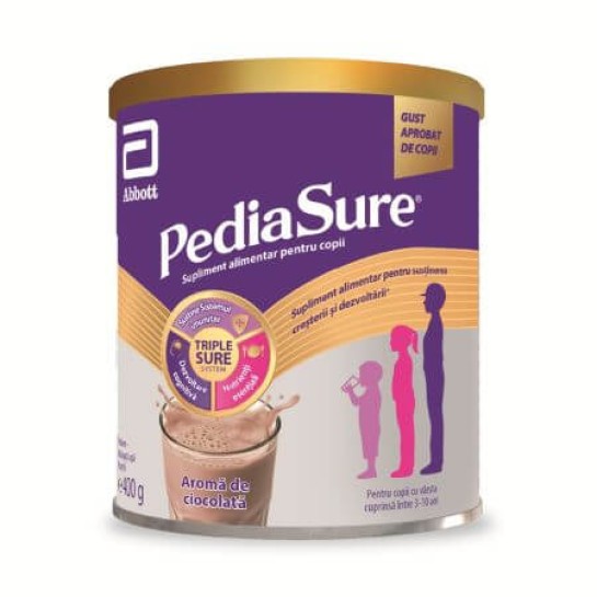 PediaSure aroma de ciocolata pulbere x 400g