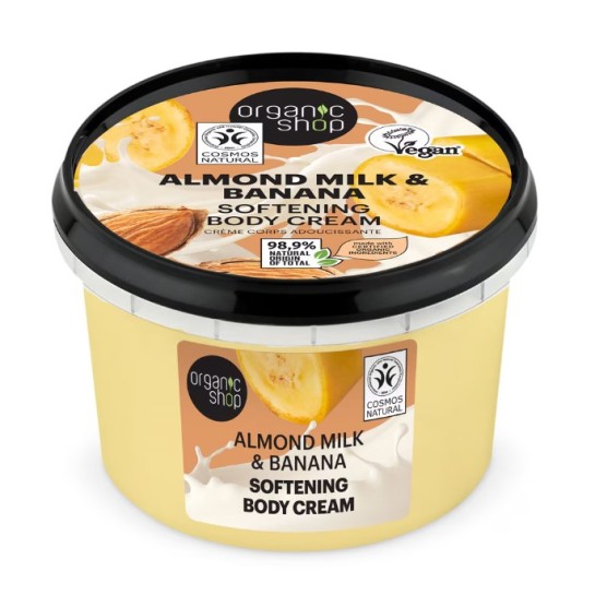 BODY SCRUB organic banane x 250 ml