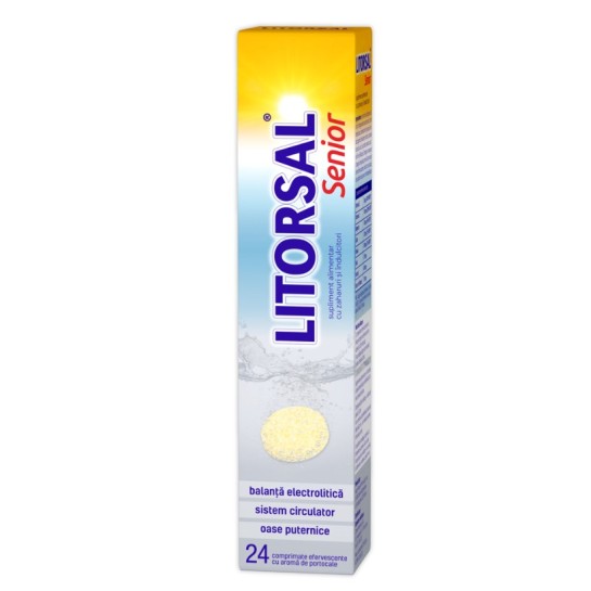 Litorsal Senior x 24 comprimate efervescente