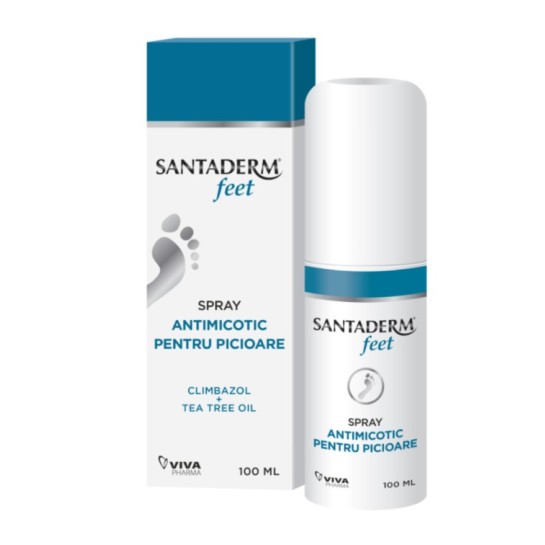 Santaderm feet spray antimicotic pentru picioare x 100ml
