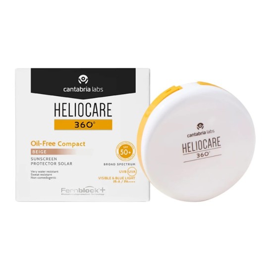 Cantabria Heliocare 360 oil free compact BEIGE x 10 gr