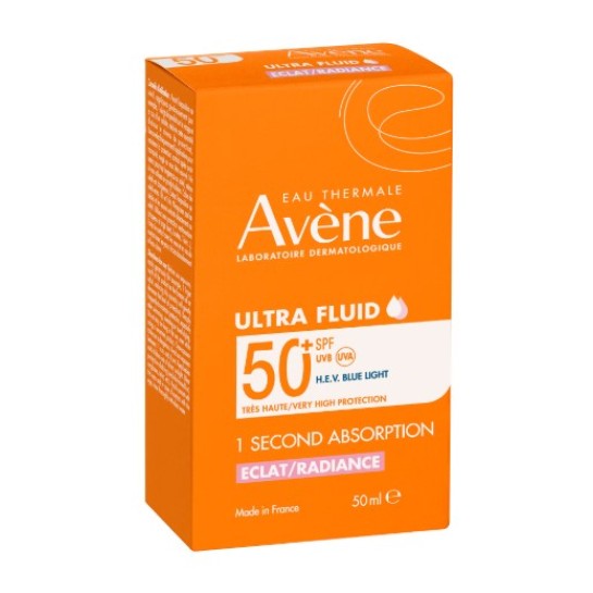 AVENE Ultra fluid radiance SPF 50+  x 50 ml