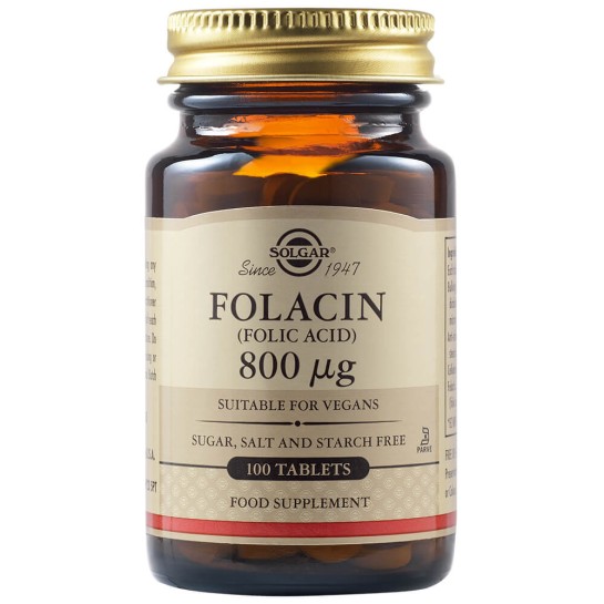 Solgar Acid Folic 800 mcg x 100 tablete