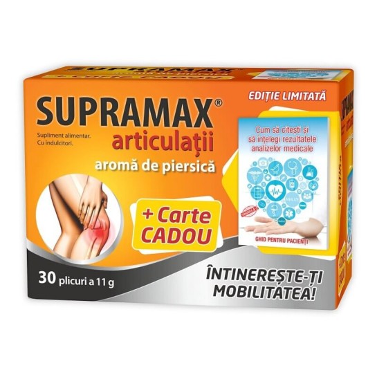 Supramax articulatii piersica x 30 pl + Ghid pacient CADOU