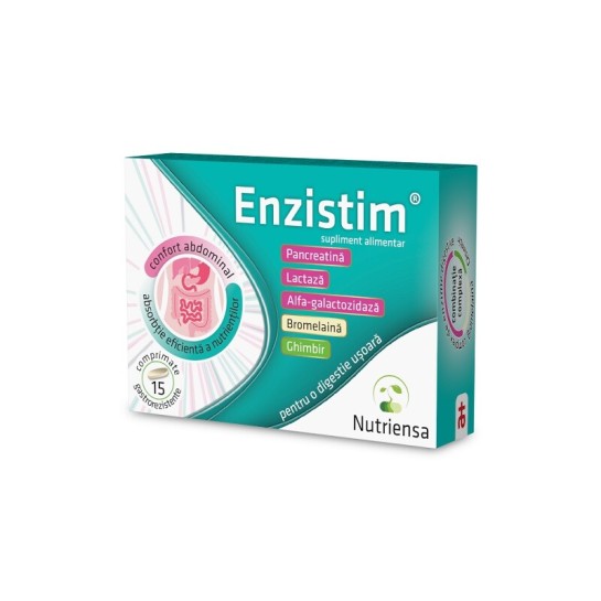 Enzistim x 15 comprimate gastrorezistente