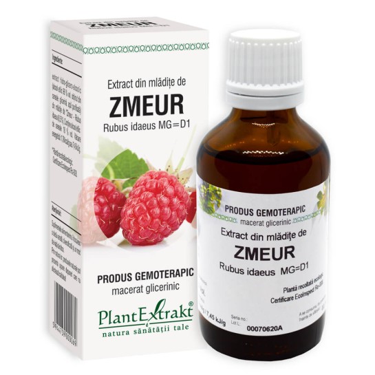 Extract din Mladite de Zmeur - Rubus Idaeus x 50ml PLANTEXTRAKT