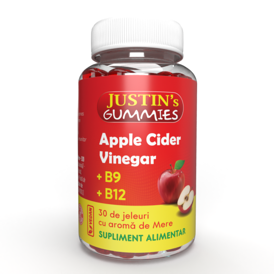 Justins Apple Cider Vinegar x 30 Jeleuri Justin Pharma