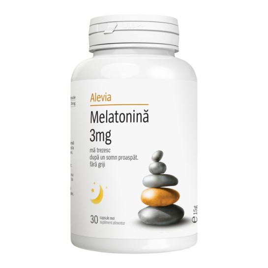 ALEVIA Melatonina 3 mg x 30 capsule moi