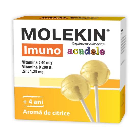 Molekin Imuno aroma de citrice 4ani+ x 12 acadele