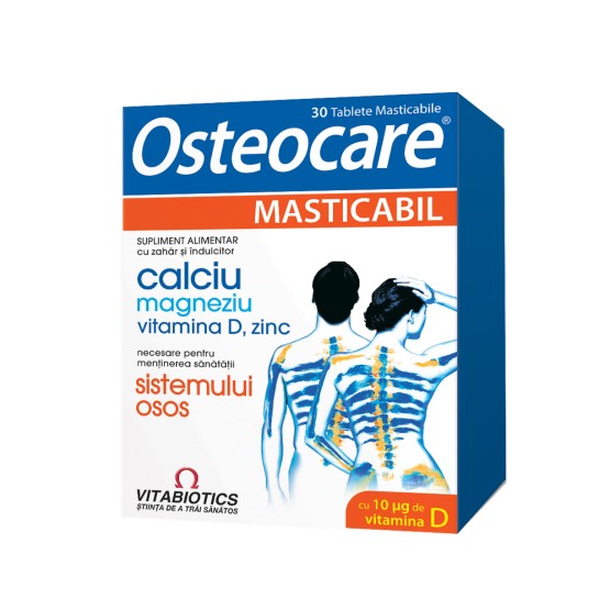 Osteocare x 30 Tablete masticabile