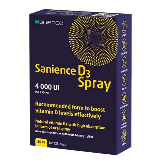 Sanience Vitamina D3 Spray 4000UI x 50ml