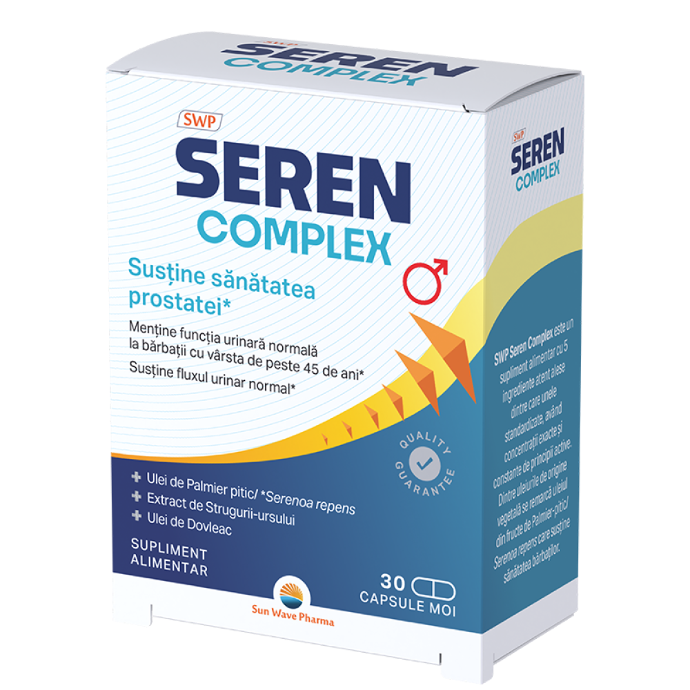 Seren Complex 30 capsule | Reducerea stresului