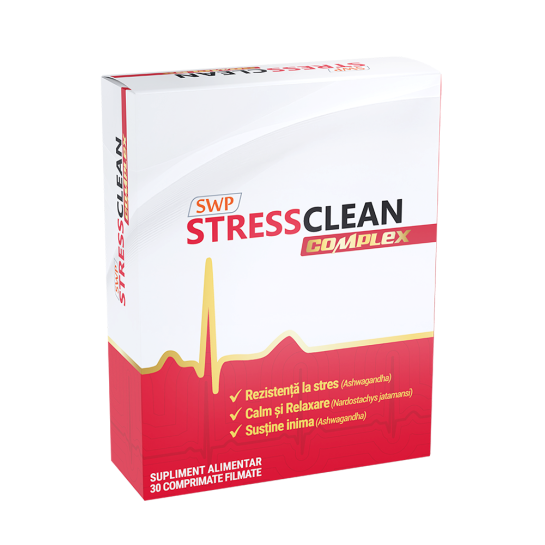 Stressclean Complex x 30 comprimate filmate