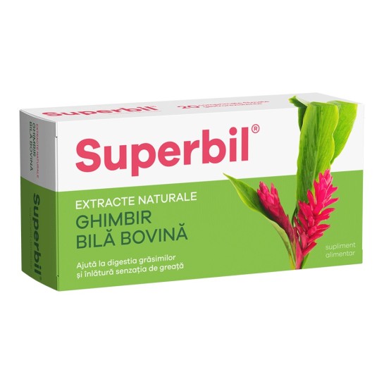 Superbil x 20 comprimate filmate gastrorezistente