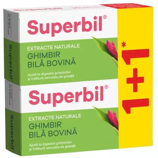 Superbil x 20 comprimate filmate (1+1)