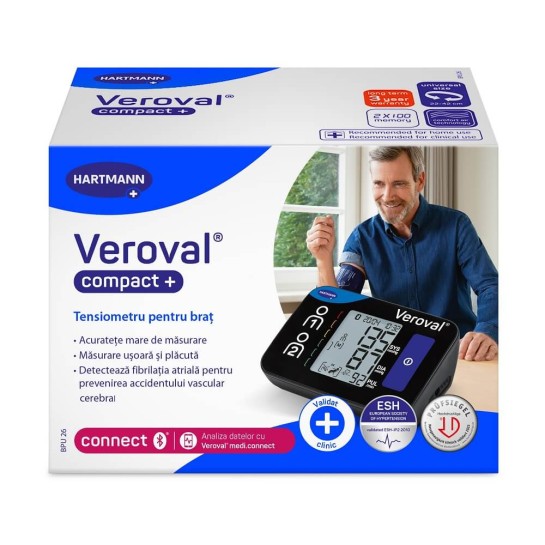 Veroval compact+ connect tensiometru pentru brat BPU26