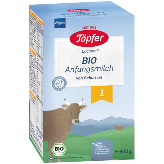 Topfer Bio 1 Lapte praf +0 luni x 600g