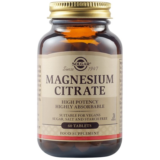 Solgar Magnesium Citrate x 60 tablete