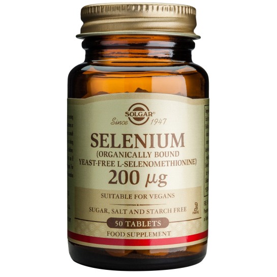 Solgar Selenium 200 mcg x 50 tablete