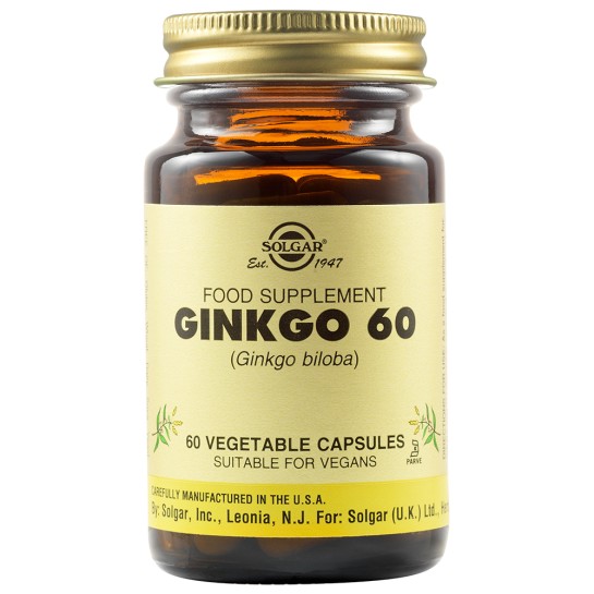 Solgar Super Ginkgo 60 mg x 60 capsule