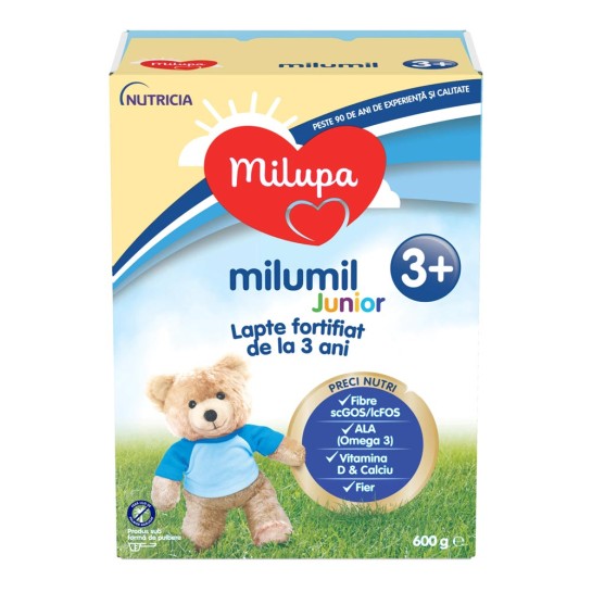 Milumil Junior 3+ lapte praf +3 ani x 600g